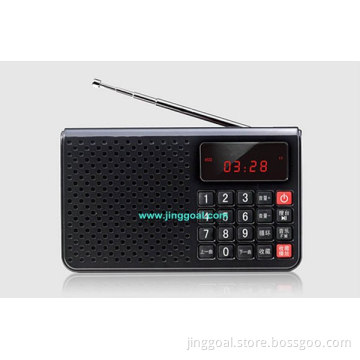 Portable Audio Player with Radio